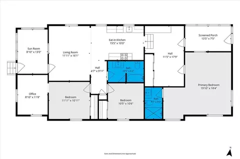 Floorplan - 313 Morgan Ave, Mobile, AL 36606 photo 1 of 2
