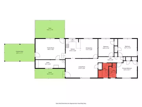 Floorplan - 150 Cosgrove Dr, Mobile, AL 36608 photo 1 of 1