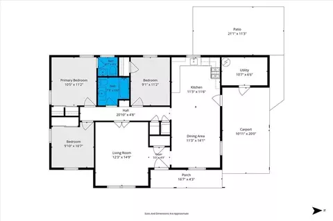 Floorplan - 668 Ynestra Dr, Mobile, AL 36609 photo 1 of 1