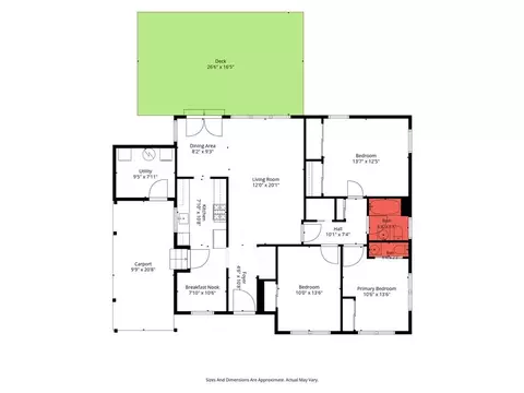 Floorplan - 2850 Exter Dr, Mobile, AL 36606 photo 1 of 1