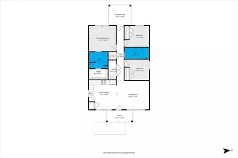 Floorplan - 914 Stuart Dr W, Mobile, AL 36605 photo 1 of 1