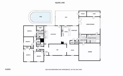 Floorplan - 2932 Squire Ln, Mobile, AL 36695 photo 1 of 1