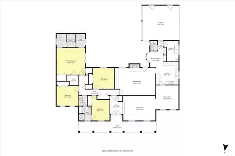 Floorplan - 4167 Skywood Ln, Mobile, AL 36693 photo 1 of 1