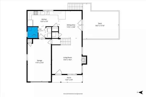 Floorplan - 6433 Cedar Bend Ct # -E, Mobile, AL 36608 photo 2 of 3