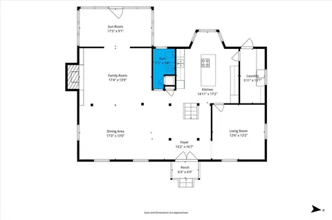 Floorplan - 906 Azalea Rd, Mobile, AL 36693 photo 2 of 3