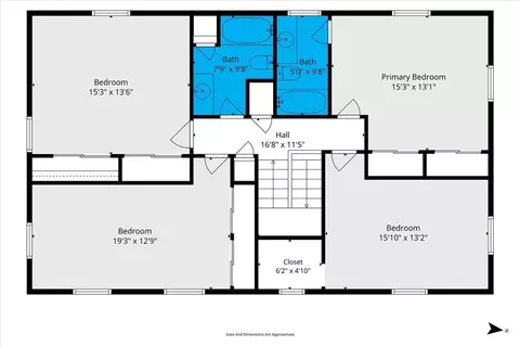 Floorplan - 906 Azalea Rd, Mobile, AL 36693 photo 3 of 3