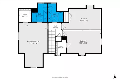 Floorplan - 5754 Huffman Dr N, Mobile, AL 36693 photo 3 of 3
