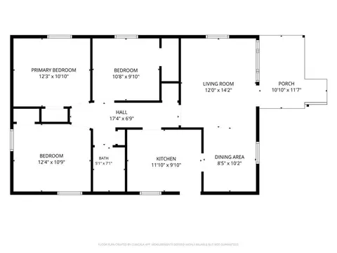 Floorplan - 253 10th Ave, Chickasaw, AL 36611 photo 1 of 1