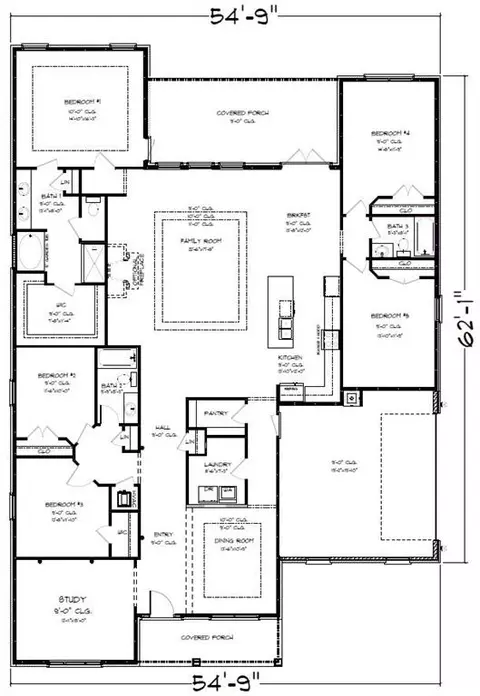 Floorplan - 3901 Newman Rd, Mobile, AL 36695 photo 1 of 1