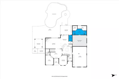 Floorplan - 2196 Turtle Creek Ln E, Mobile, AL 36695 photo 2 of 2