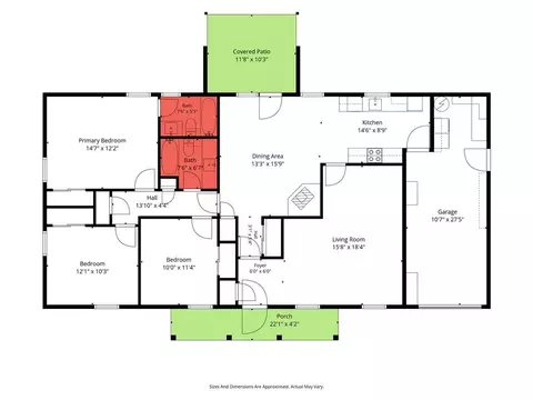 Floorplan - 3058 Longleaf Dr, Mobile, AL 36693 photo 1 of 1
