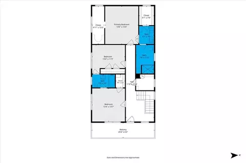 Floorplan - 114 Macy Pl, Mobile, AL 36604 photo 2 of 3