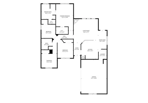Floorplan - 8825 Spring Grv N, Mobile, AL 36695 photo 1 of 1