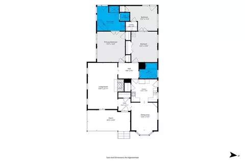 Floorplan - 168 Mohawk St, Mobile, AL 36606 photo 1 of 1