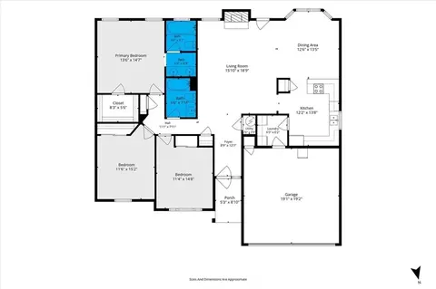 Floorplan - 2380 Bobwhite Trl, Mobile, AL 36695 photo 1 of 1