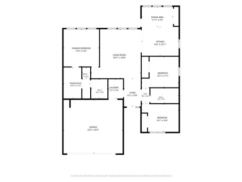 Floorplan - 8916 Spring Grv N, Mobile, AL 36695 photo 1 of 1