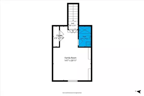 Floorplan - 140 Mcgregor Ave S #E, Mobile, AL 36608 photo 3 of 4