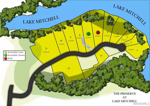 0 Preserve Cir #LOT 13, Rockford, AL 25136