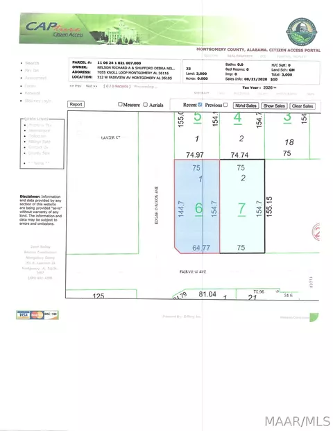 312 W 322 W Fairview Ave, Montgomery, AL 36105