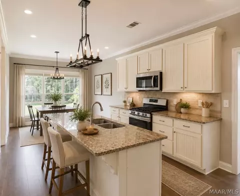 Kitchen - 127 Brookley Dr, Eclectic, AL 36024 photo 3 of 3
