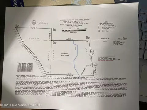 County Road #639, Roanoke, AL 36274