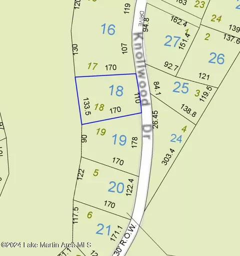 lot18 Knollwood Dr, Dadeville, AL 36853