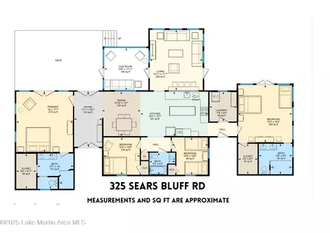 Floorplan - 325 Sears Bluff Rd, Eclectic, AL 36024 photo 2 of 2