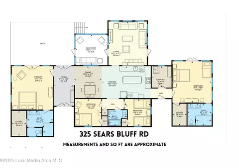 Floorplan - 325 Sears Bluff Rd, Eclectic, AL 36024 photo 1 of 2
