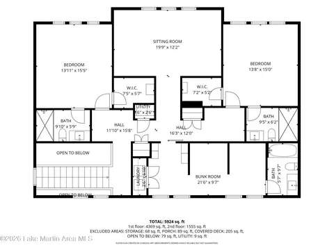 Floorplan - 152 Canoe Pt, Equality, AL 36026 photo 2 of 6