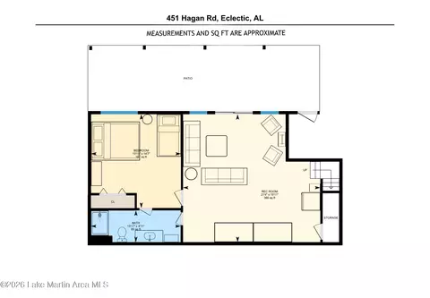 Floorplan - 451 Hagan Rd, Eclectic, AL 36024 photo 2 of 2