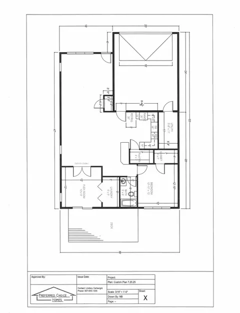 Floorplan - 1955 Bud Rd, Windom, MN 56101 photo 1 of 1