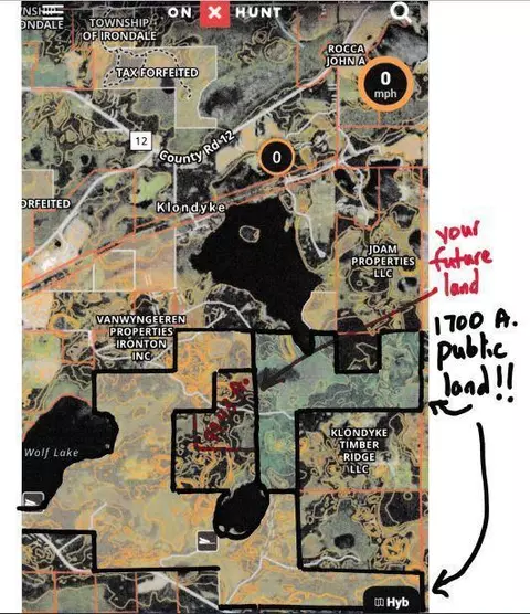 Tbd Whitetail Road, Irondale Twp, MN 56455
