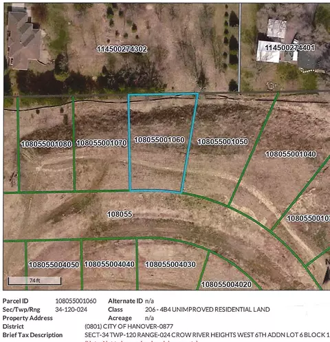 lot6 Block 1 Jasmine Ave NE, Hanover, MN 55341