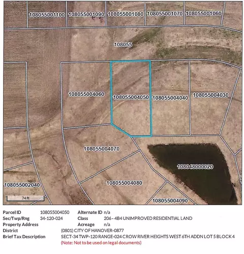 lot5 Block 4 Jasmine Ave NE, Hanover, MN 55341