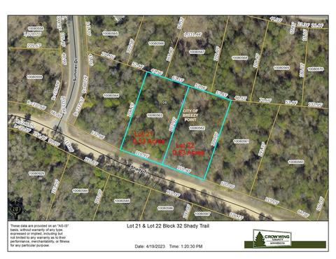 Lot 21 Blk 32 Shady Trail, Breezy Point, MN 56472