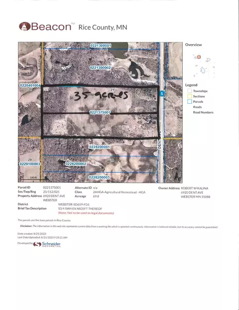 Nnn Dent Avenue, Webster, MN 55088