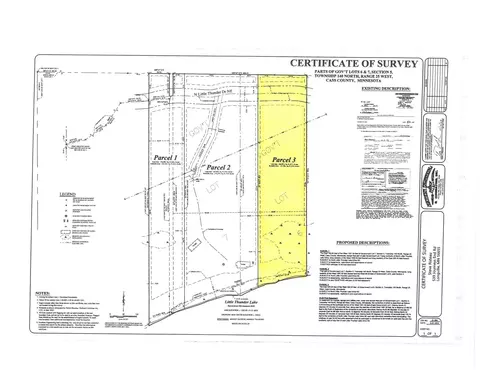 Parcel 3 N Little Thunder Drive Ne, Remer, MN 56672