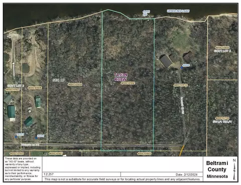 Lake Lot Whipple Lane Ne, Kelliher, MN 56650