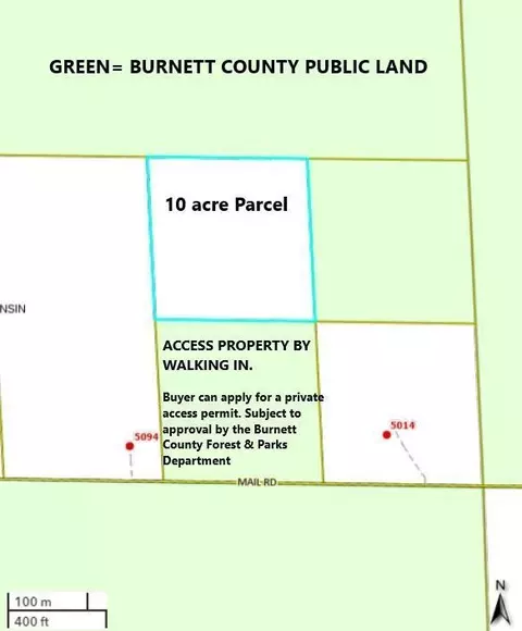 Near Mail Road, Danbury, WI 54830