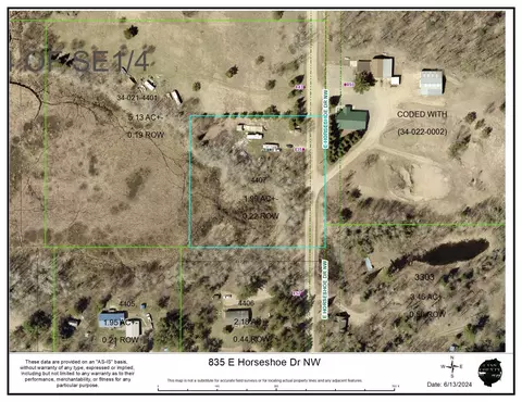 835 E Horseshoe Dr NW, Backus, MN 56435