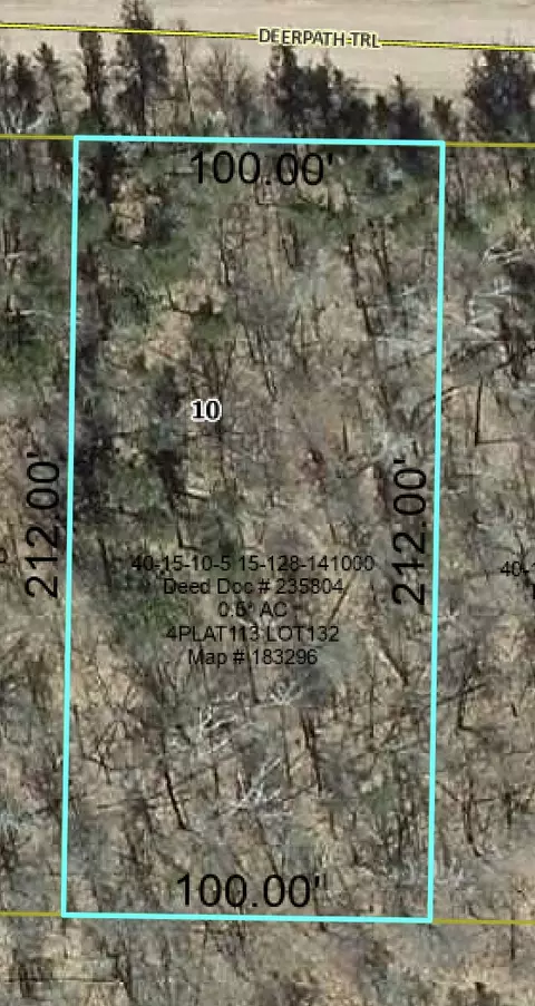Lot 132 Deerpath Trail Way, Danbury, WI 54830