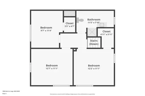 Floorplan - 1980 Main St, Centerville, MN 55038 photo 1 of 3