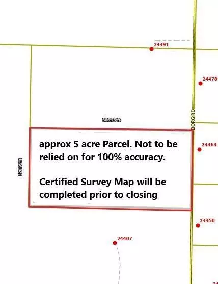 Nnnnn Borg Road, Grantsburg, WI 54840