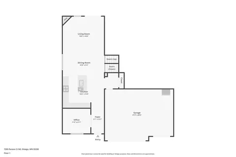 Floorplan - 7295 Parson Ct NE, Otsego, MN 55330 photo 3 of 4