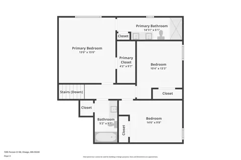 Floorplan - 7295 Parson Ct NE, Otsego, MN 55330 photo 2 of 4