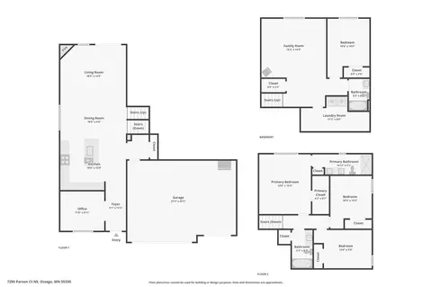 Floorplan - 7295 Parson Ct NE, Otsego, MN 55330 photo 4 of 4