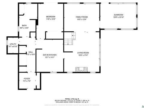Floorplan - 4463 E Singkoffer Rd, Oliver, WI 54880 photo 1 of 3