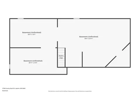 Floorplan - 37262 County 39, Laporte, MN 56461 photo 2 of 2