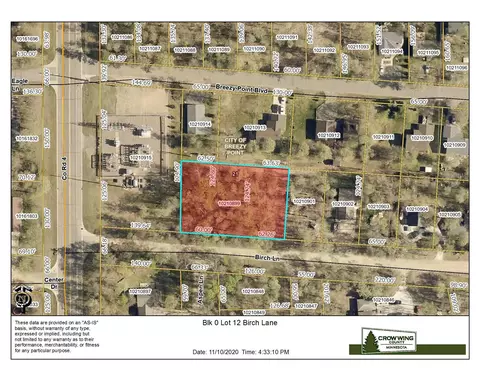 lot21 B0 Birch Ln, Breezy Point, MN 56472