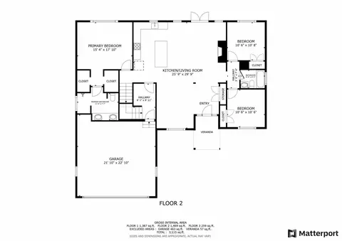 Floorplan - 112 E Brewer St, Roberts, WI 54023 photo 1 of 2